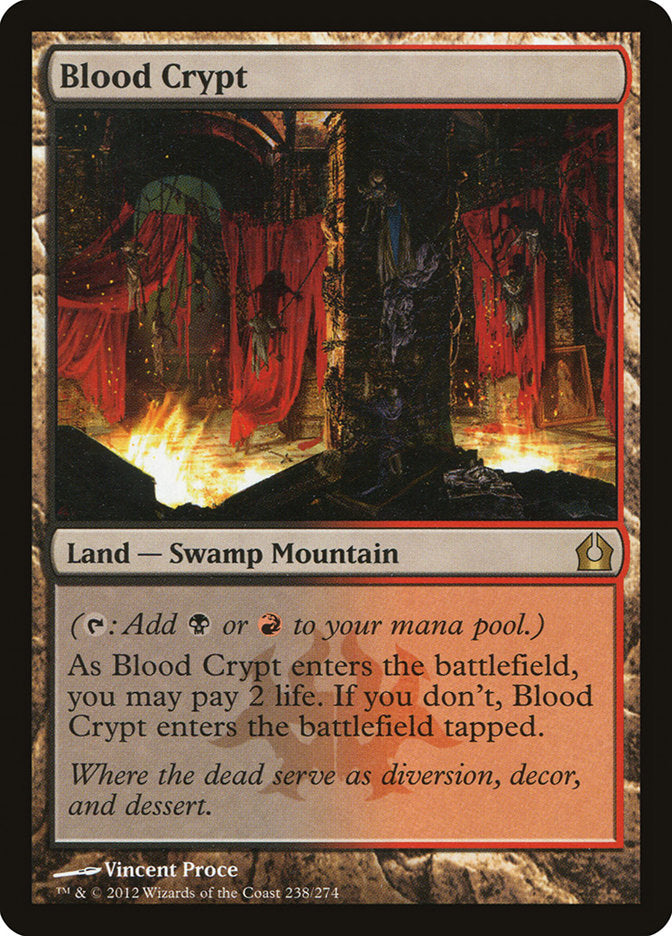 CardboardCrack - Blood Crypt - Return to Ravnica (RTR)