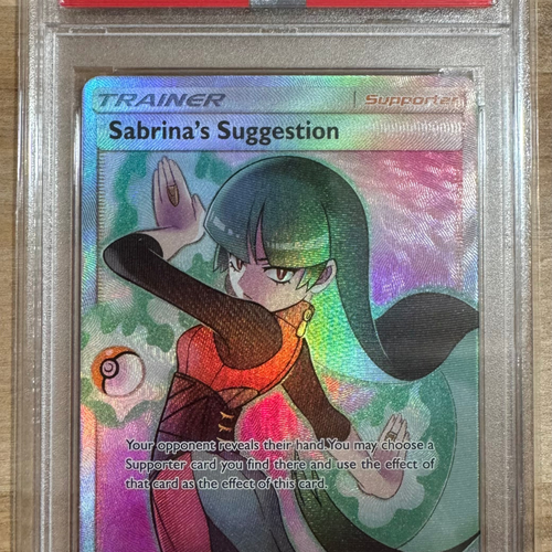 CardboardCrack - Sabrina’s Suggestion (Full Art) - SM Team Up 181/181 - PSA 10
