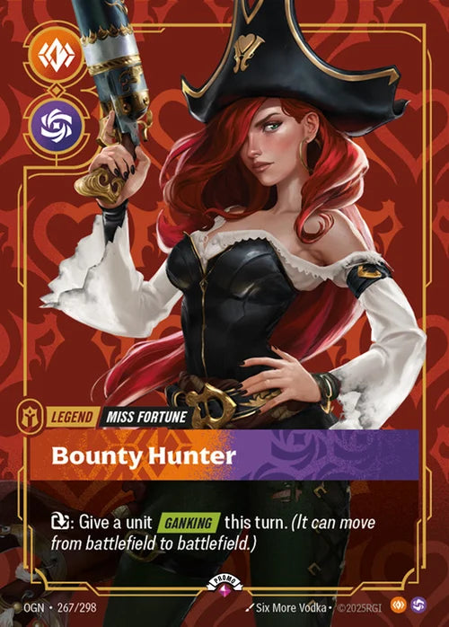 CardboardCrack - Miss Fortune - Bounty Hunter - Riftbound Organized Play Promotional Cards (OPP)