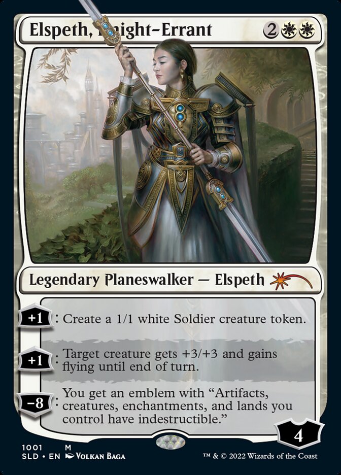 CardboardCrack - Elspeth, Knight-Errant - Secret Lair Drop Series (SLD) - FOIL
