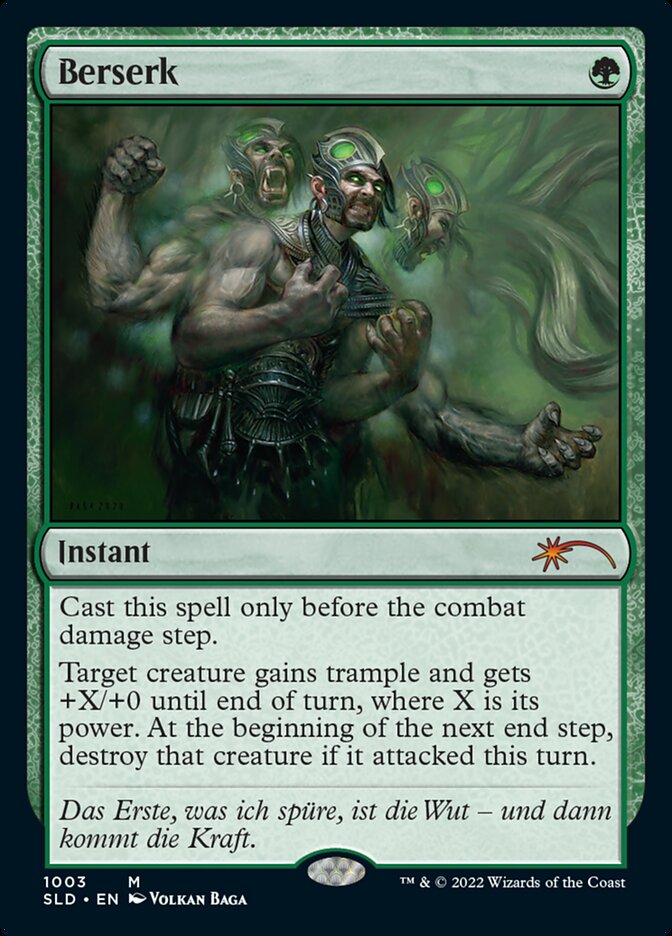 CardboardCrack - Berserk (1003) - Secret Lair Drop Series (SLD) - FOIL