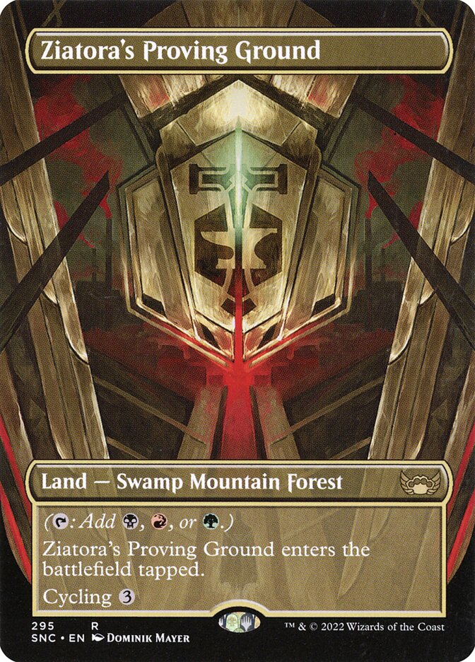 CardboardCrack - Ziatora's Proving Ground (Borderless) - Streets of New Capenna (SNC)