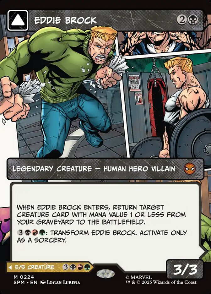 CardboardCrack - Eddie Brock (0224) (Borderless) - Marvel's Spider-Man (SPM)