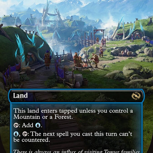 CardboardCrack - Mistrise Village (Borderless) - Tarkir: Dragonstorm (TDM)