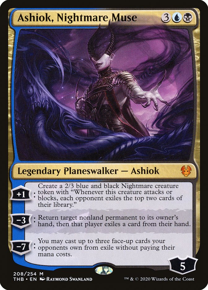 CardboardCrack - Ashiok, Nightmare Muse - Theros Beyond Death (THB)