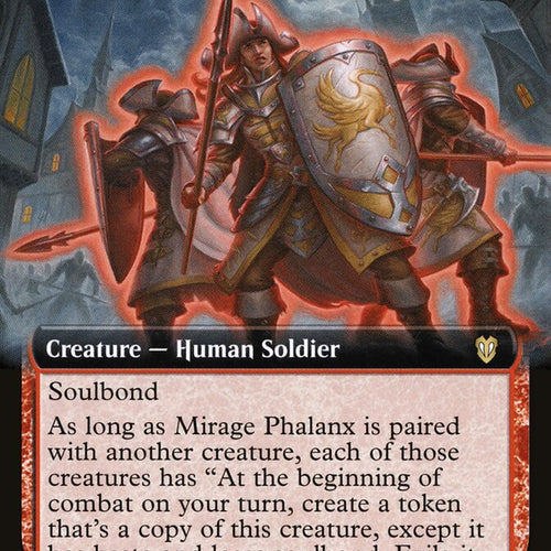 CardboardCrack - Mirage Phalanx (Extended Art) - Commander: Innistrad: Crimson Vow (VOC)