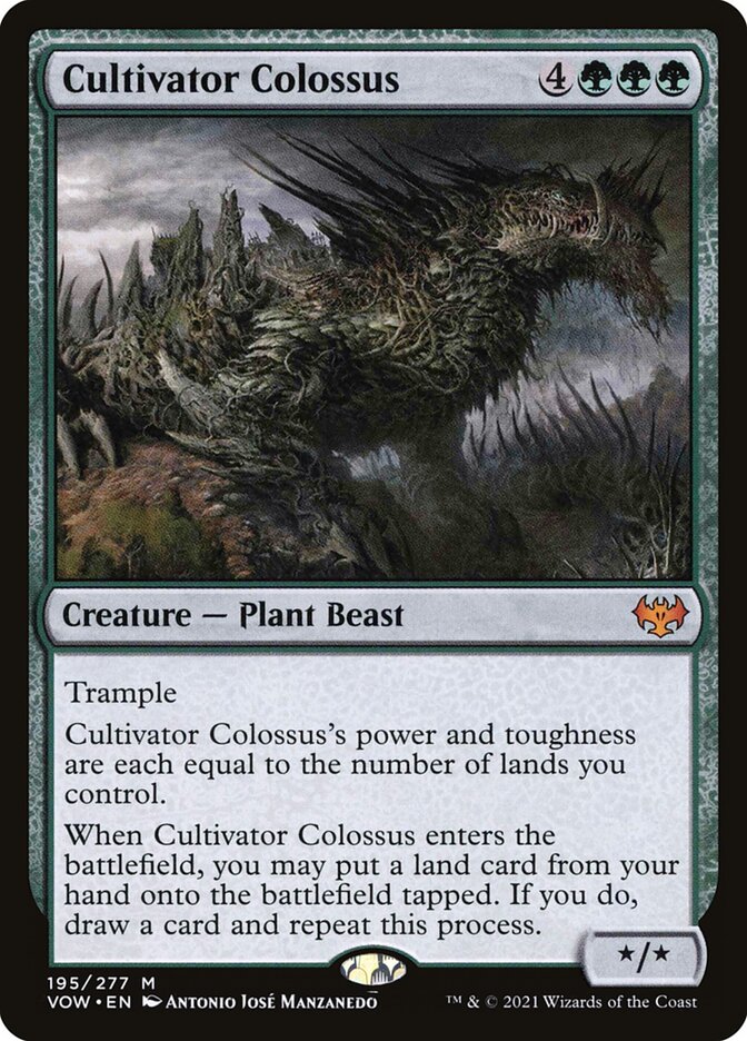 CardboardCrack - Cultivator Colossus - Innistrad: Crimson Vow (VOW) - FOIL