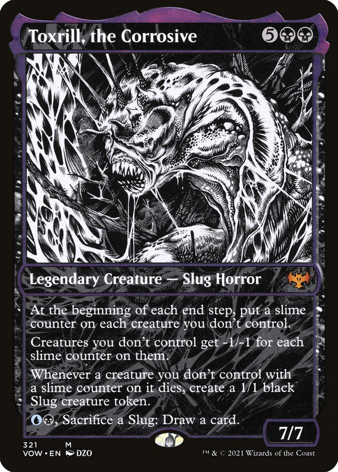 CardboardCrack - Toxrill, the Corrosive (Showcase) - Innistrad: Crimson Vow (VOW)
