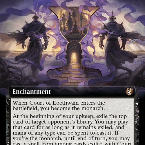 CardboardCrack - Court of Locthwain (Extended Art) - Commander: Wilds of Eldraine (WOC)