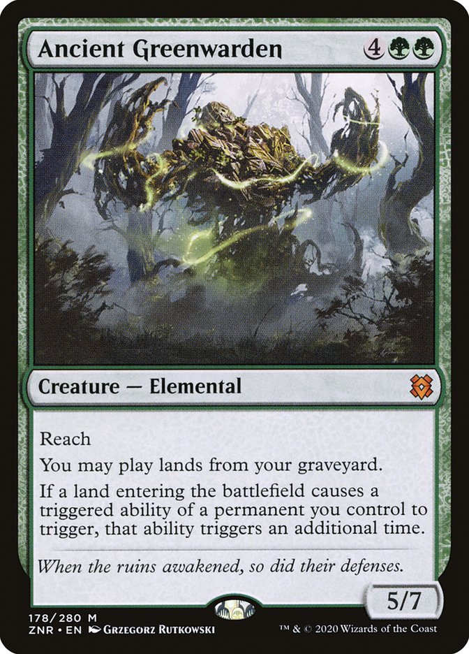 CardboardCrack - Ancient Greenwarden - Zendikar Rising (ZNR)